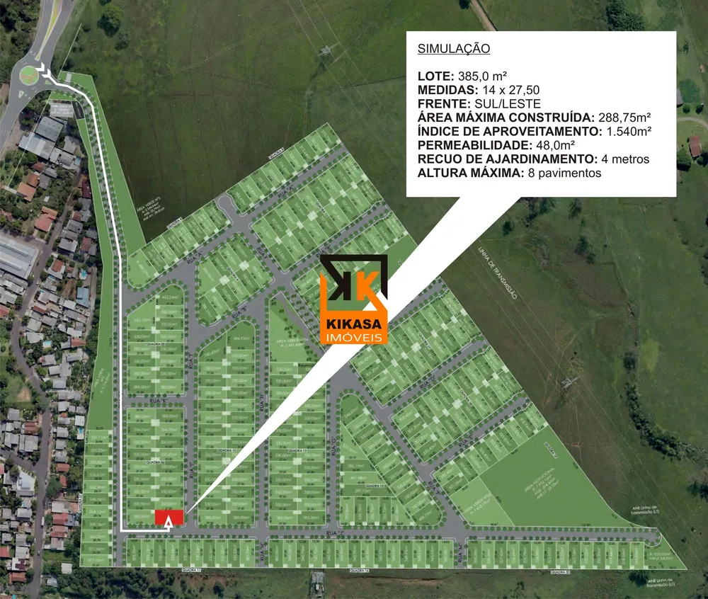 Terreno, 385 m² - Foto 1