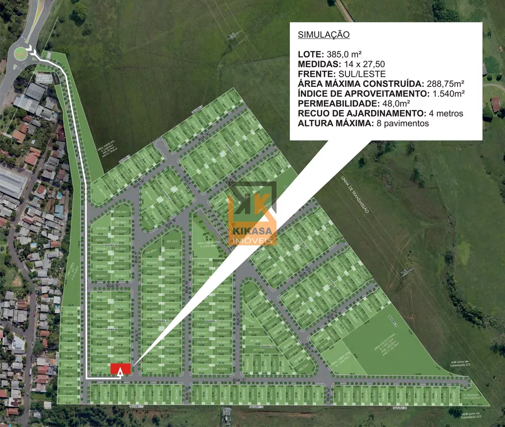 Terreno, 385 m² - Foto 1