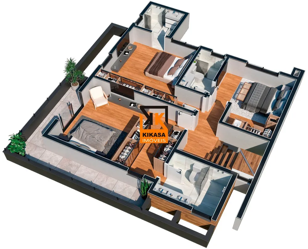 Casa, 3 quartos, 228 m² - Foto 10