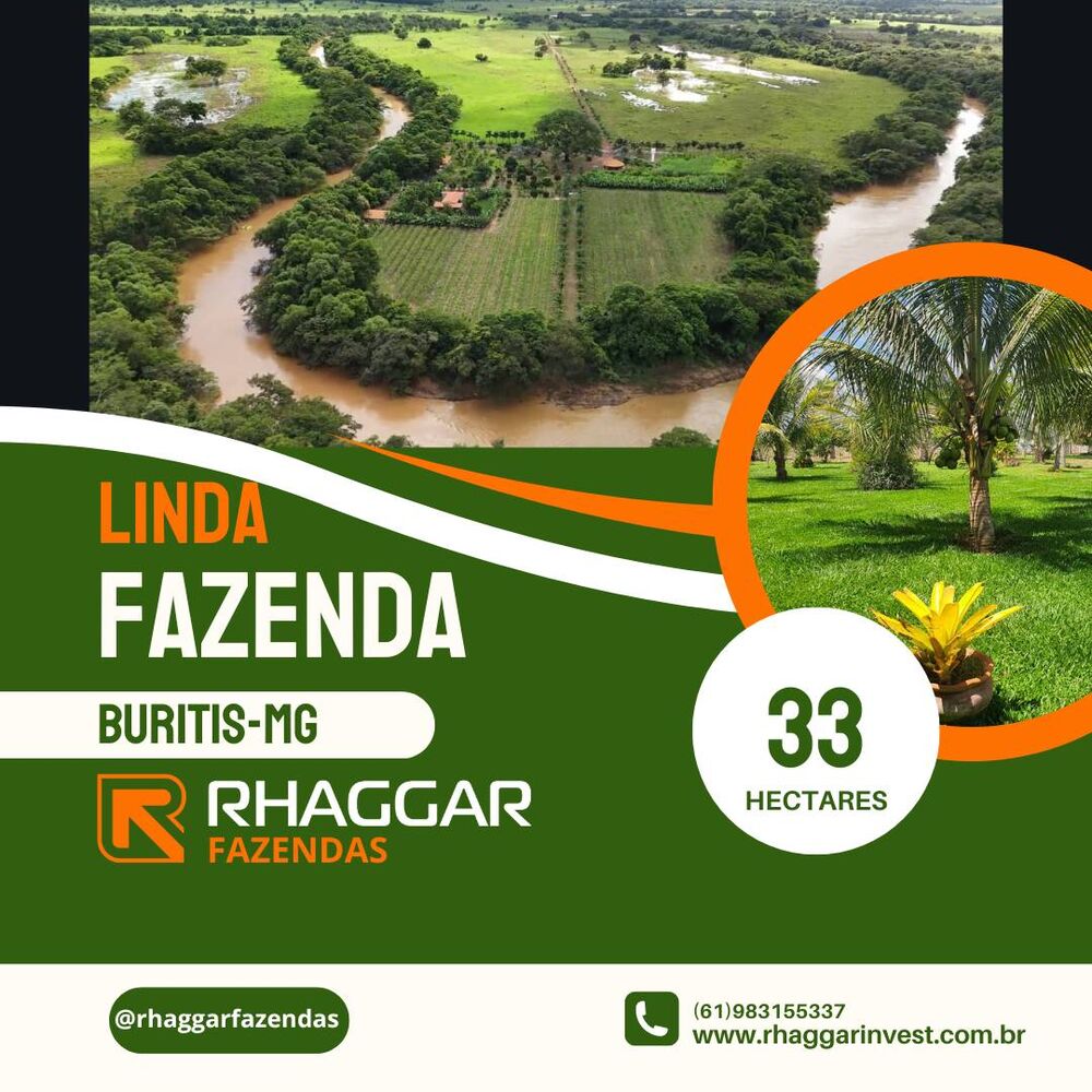 Fazenda, 33 hectares - Foto 1