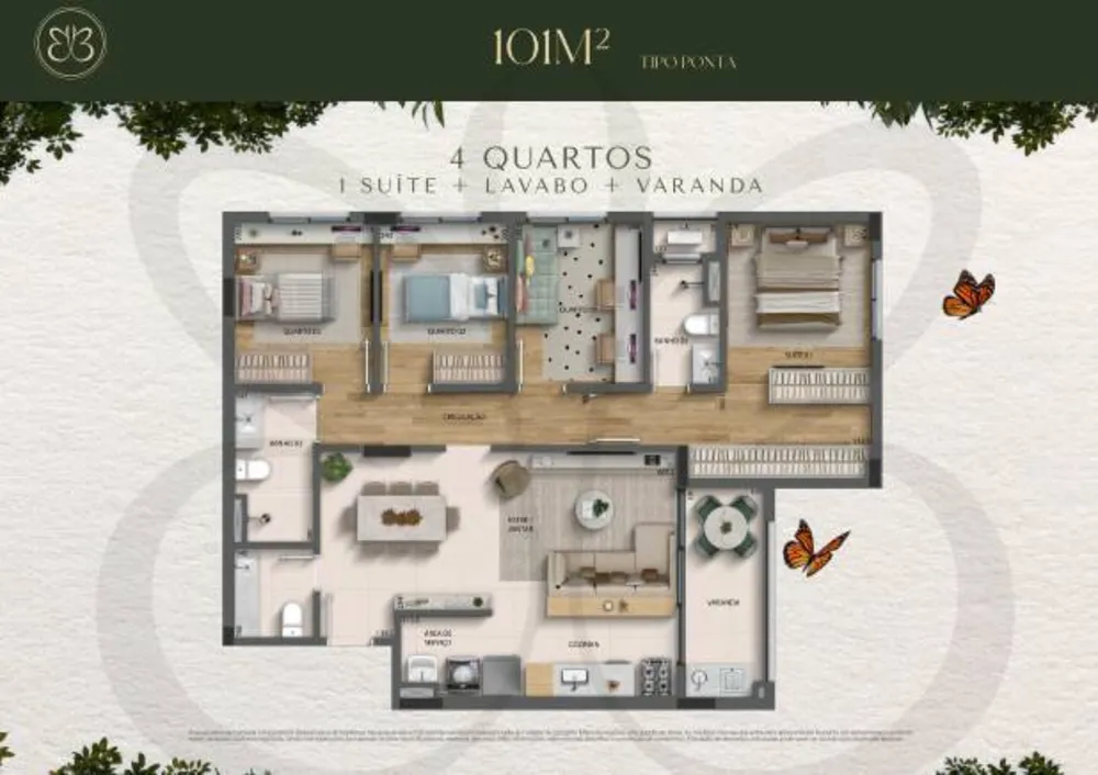 Apartamento, 3 quartos, 87 m² - Foto 10