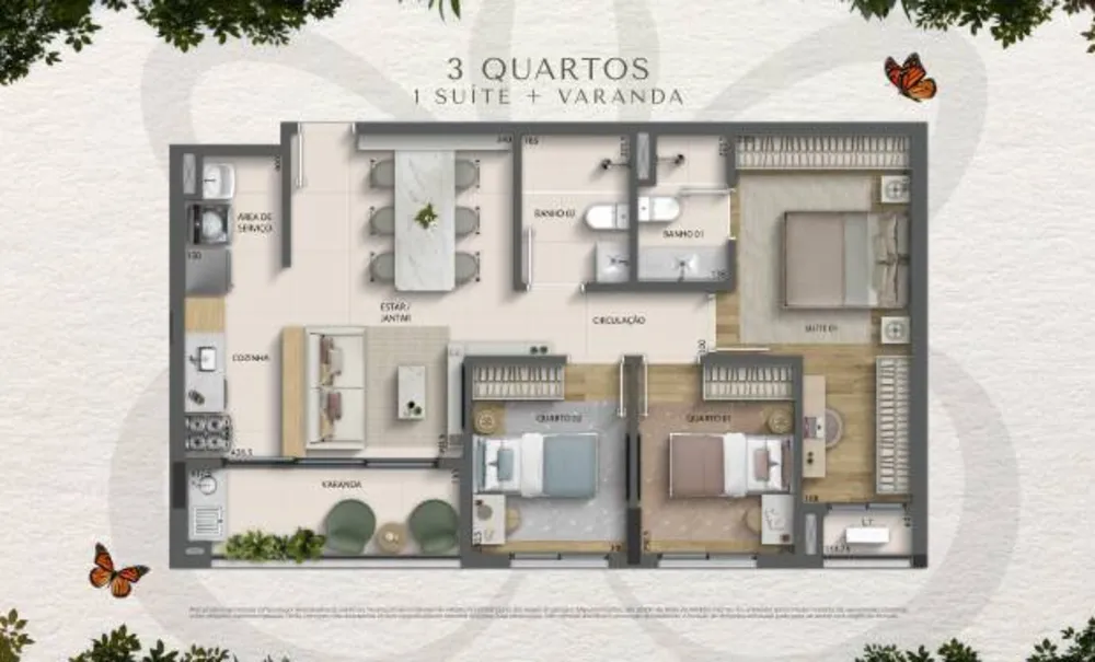 Apartamento, 3 quartos, 87 m² - Foto 9