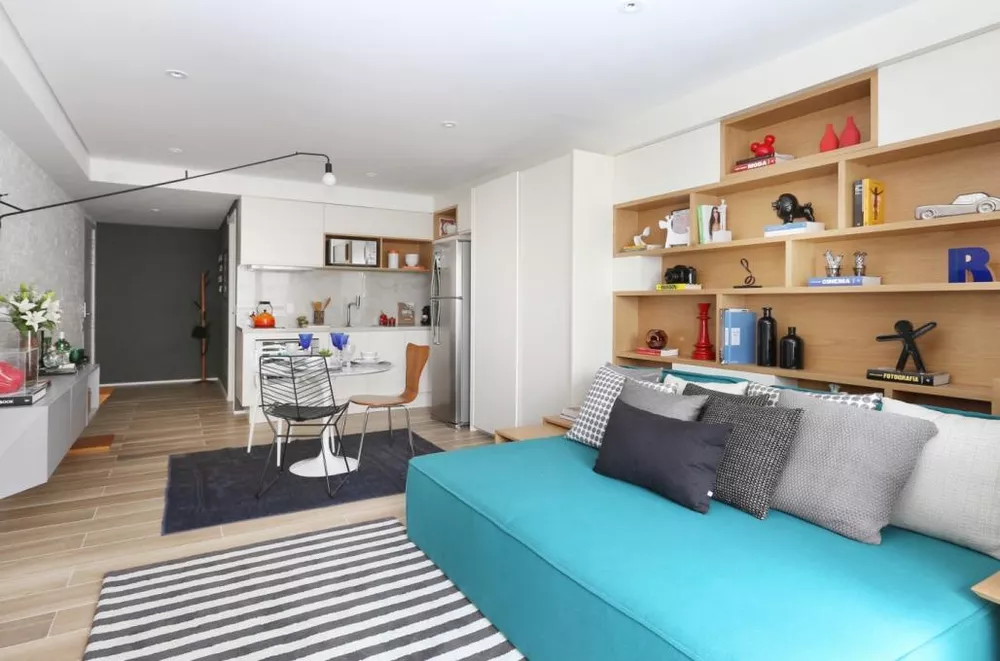 Apartamento, 1 quarto, 34 m² - Foto 1