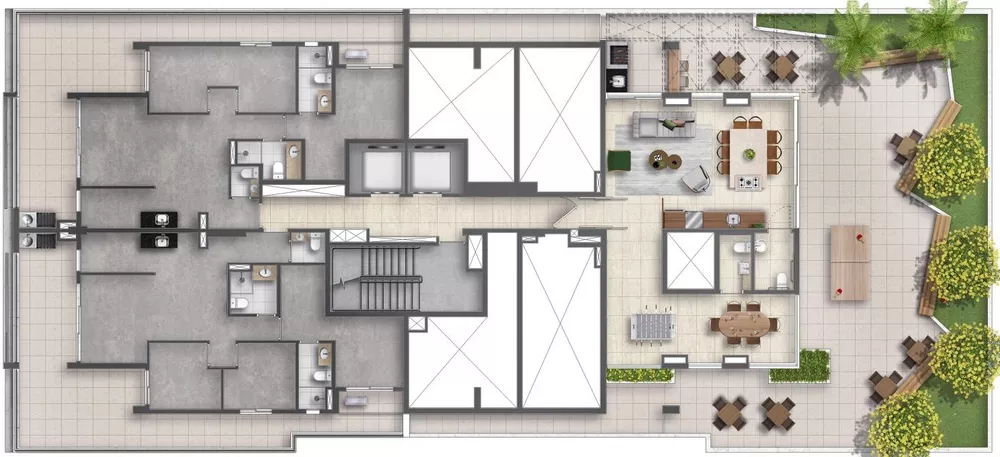 Sobrado, 2 quartos, 88 m² - Foto 2
