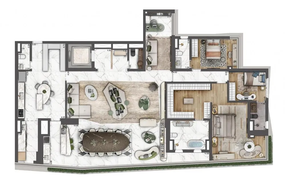Apartamento, 4 quartos, 258 m² - Foto 5