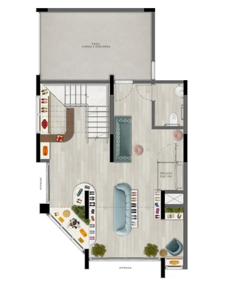 Loja-Salão, 149 m² - Foto 3