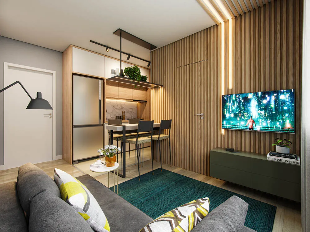 Apartamento, 1 quarto, 26 m² - Foto 3