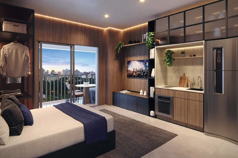 Apartamento, 1 quarto, 28 m² - Foto 2