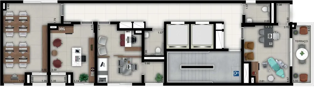 Sala-Conjunto, 22 m² - Foto 4