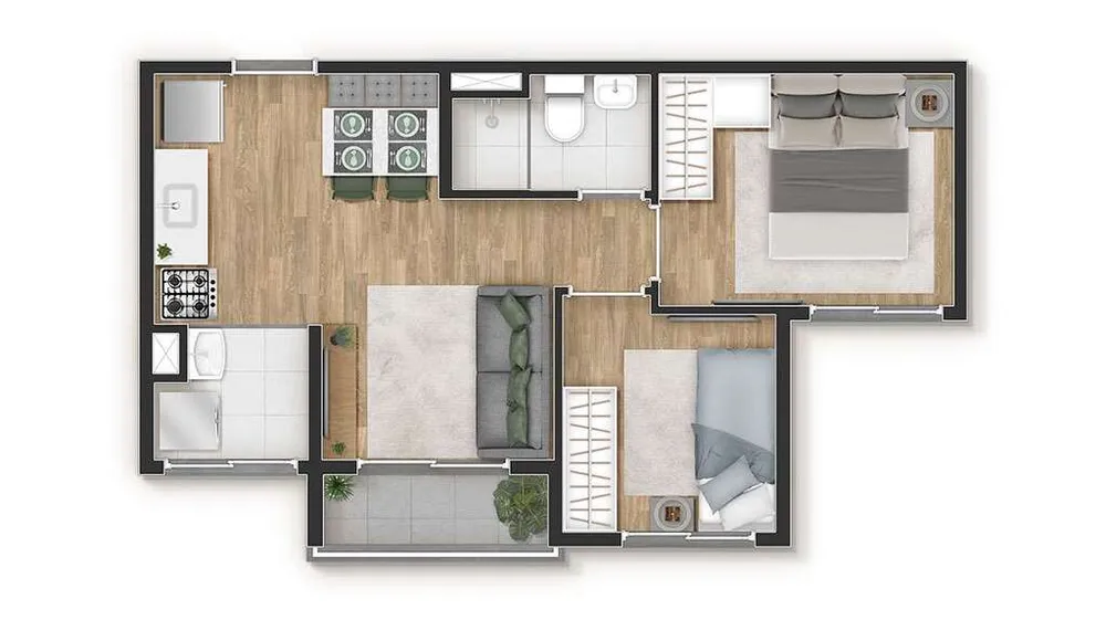 Apartamento, 1 quarto, 26 m² - Foto 4