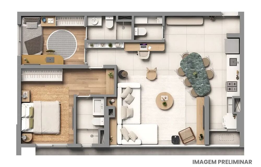 Apartamento, 3 quartos, 77 m² - Foto 15