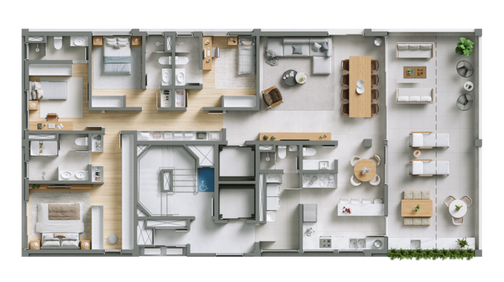 Apartamento, 4 quartos, 217 m² - Foto 3