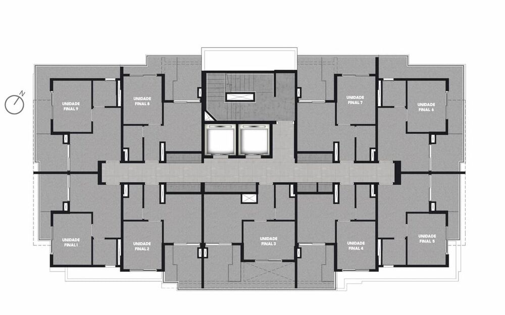 Apartamento, 1 quarto, 33 m² - Foto 1