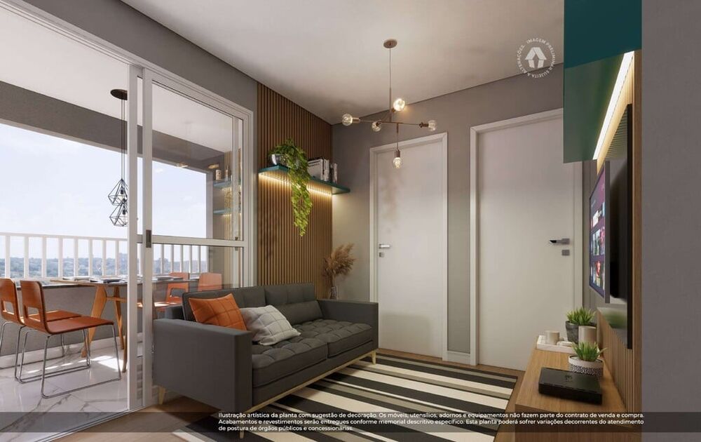 Apartamento, 2 quartos, 35 m² - Foto 6