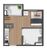 Apartamento, 1 quarto, 29 m² - Foto 3