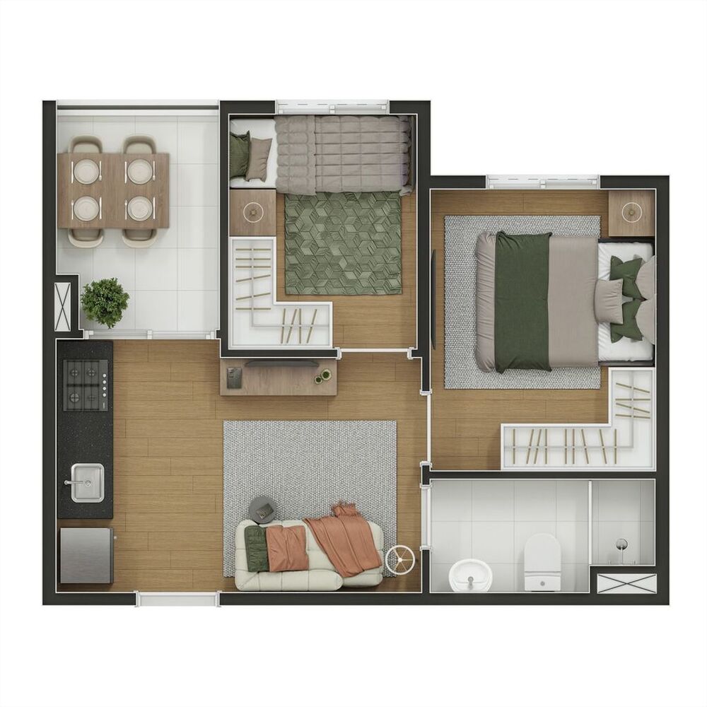 Apartamento, 1 quarto, 25 m² - Foto 16