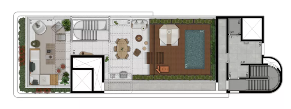 Apartamento, 3 quartos, 272 m² - Foto 1