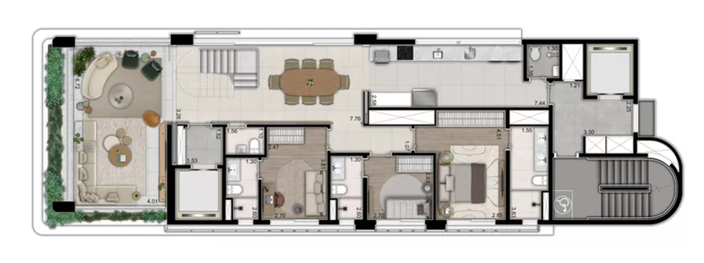 Apartamento, 3 quartos, 272 m² - Foto 15