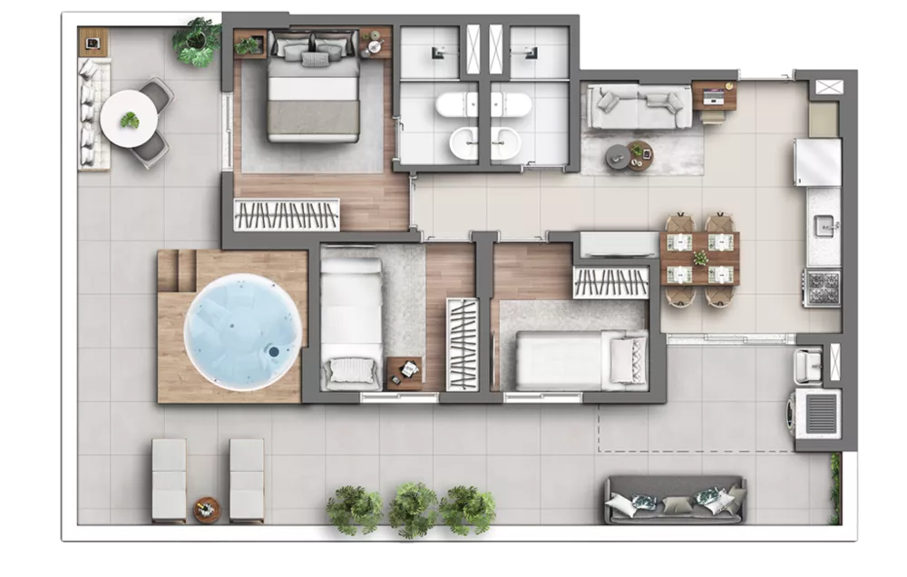 Apartamento, 1 quarto, 26 m² - Foto 8