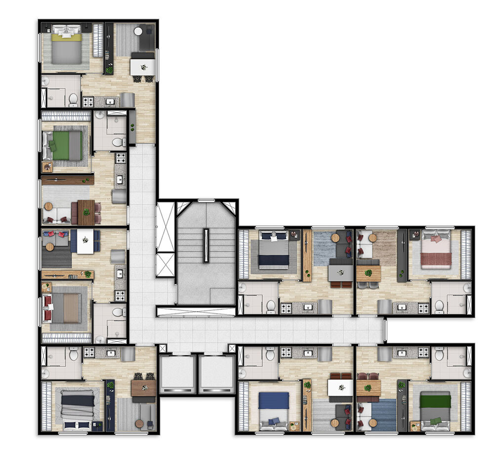 Apartamento, 1 quarto, 25 m² - Foto 7