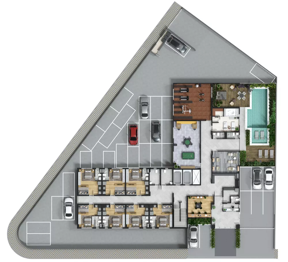 Apartamento, 1 quarto, 39 m² - Foto 2
