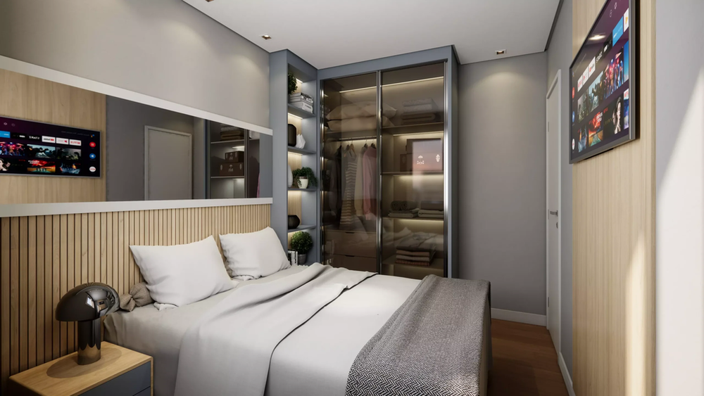 Apartamento, 1 quarto, 27 m² - Foto 3