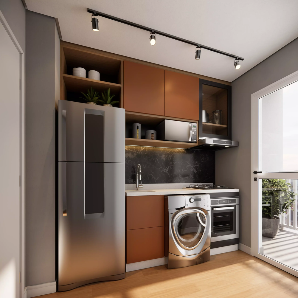 Apartamento, 1 quarto, 27 m² - Foto 2