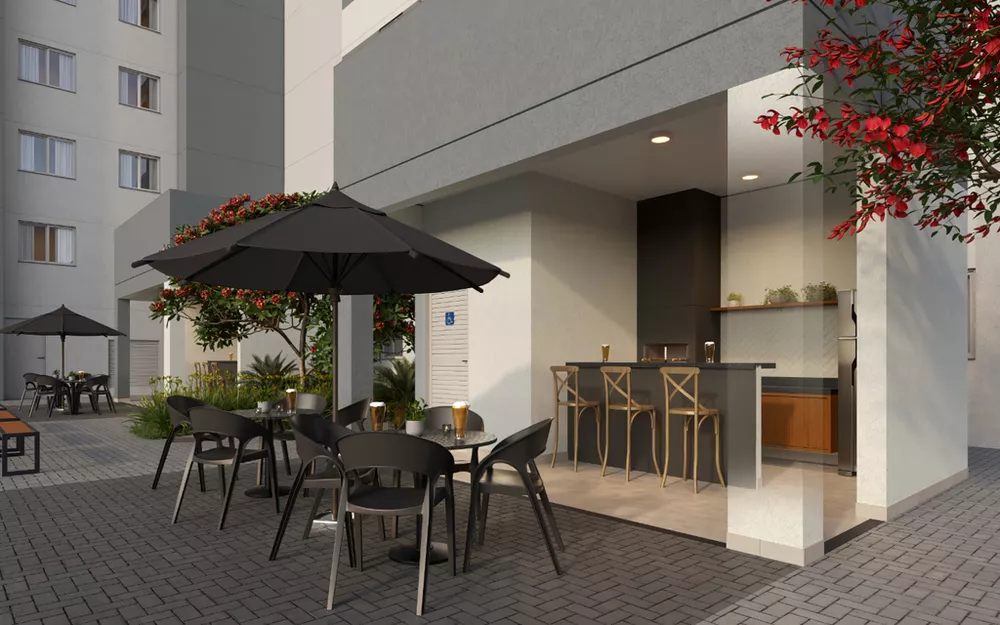 Apartamento, 2 quartos, 37 m² - Foto 2