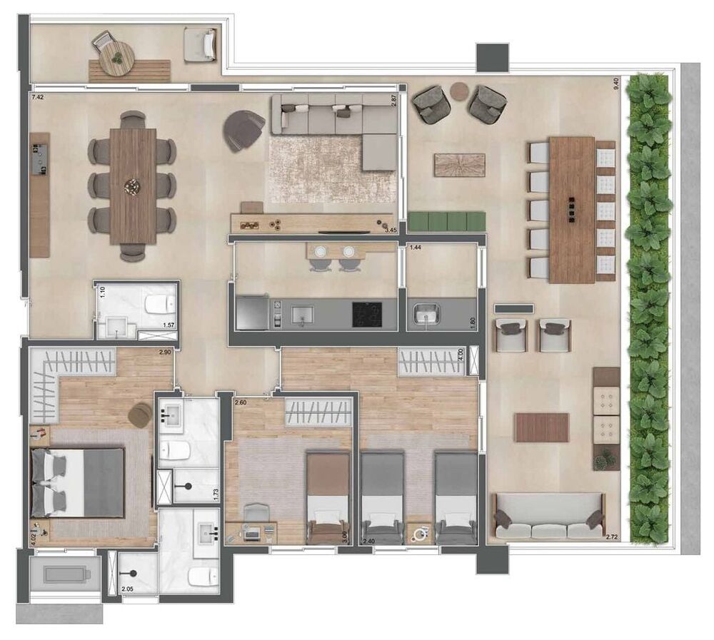 Apartamento, 3 quartos, 84 m² - Foto 12
