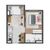 Apartamento, 1 quarto, 25 m² - Foto 12