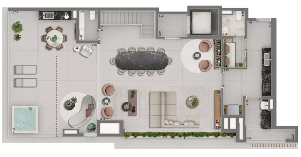 Cobertura, 4 quartos, 268 m² - Foto 34