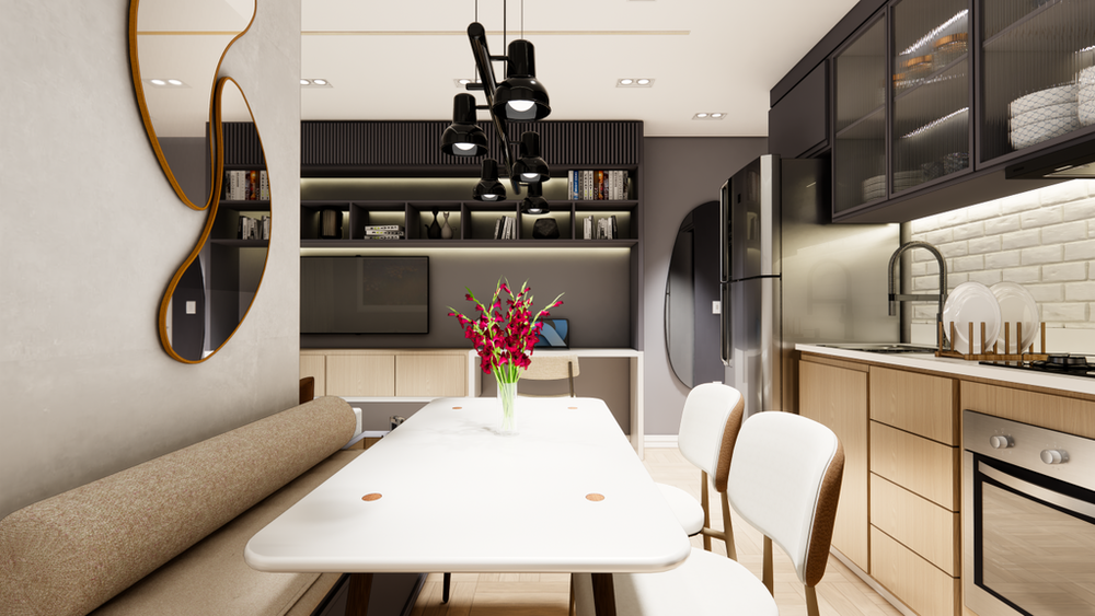 Apartamento, 2 quartos, 50 m² - Foto 2
