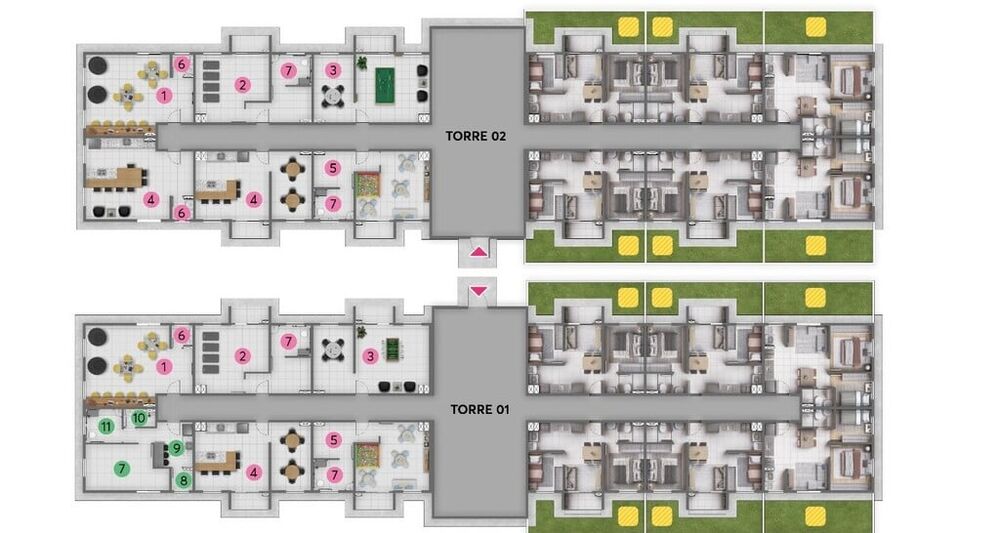 Apartamento, 2 quartos, 33 m² - Foto 8