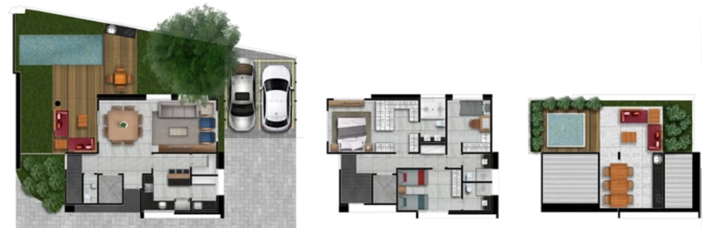 Casa de Condomínio, 3 quartos - Foto 4