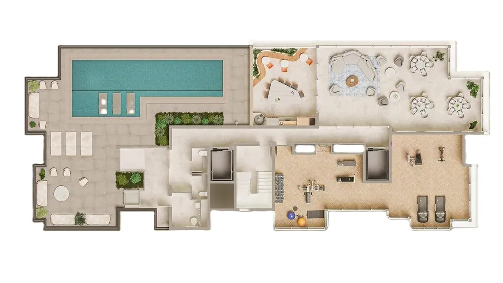 Apartamento, 2 quartos, 45 m² - Foto 1