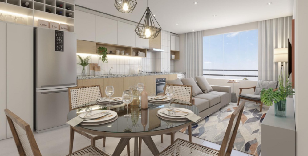 Apartamento, 2 quartos, 77 m² - Foto 2