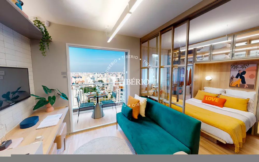 Apartamento à venda com 1 quarto, 33m² - Foto 3