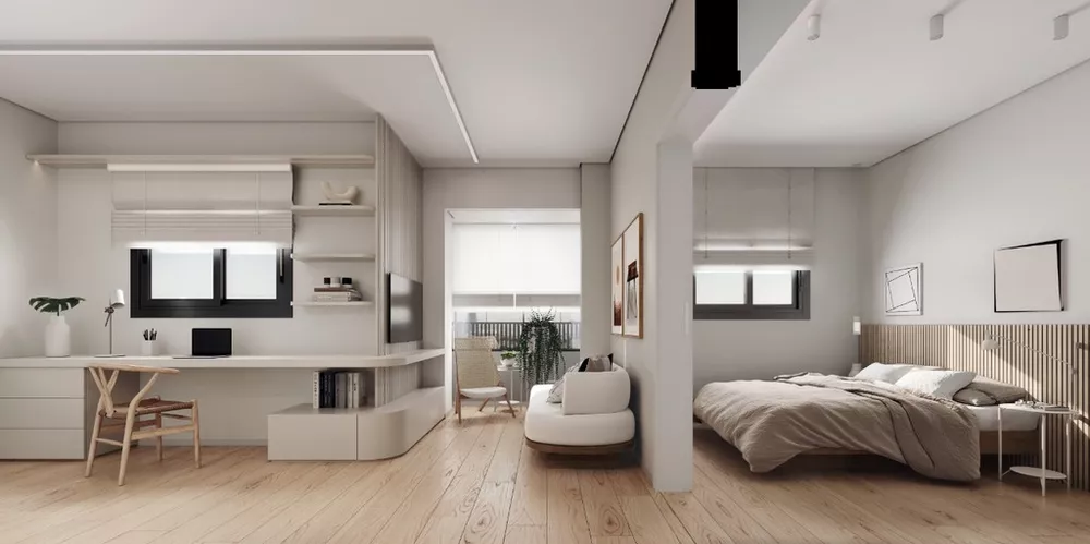 Apartamento, 1 quarto, 21 m² - Foto 3