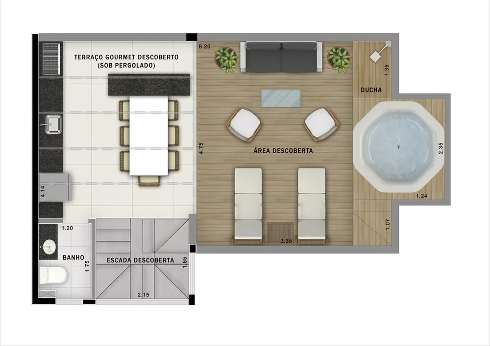 Cobertura, 2 quartos, 101 m² - Foto 11