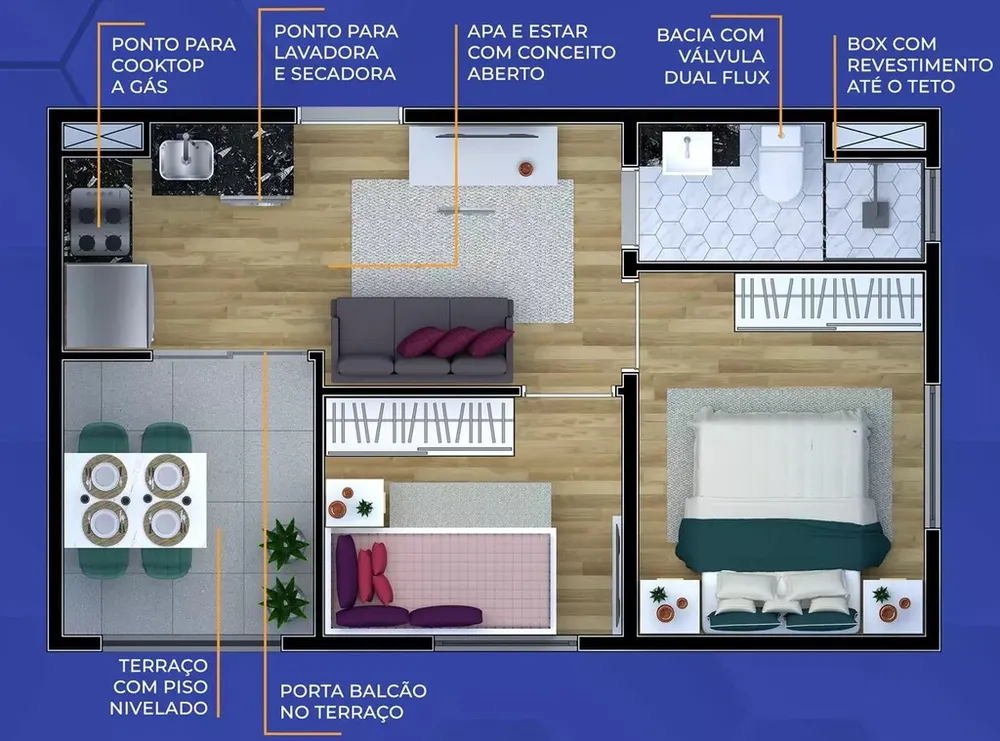 Apartamento, 1 quarto, 29 m² - Foto 4