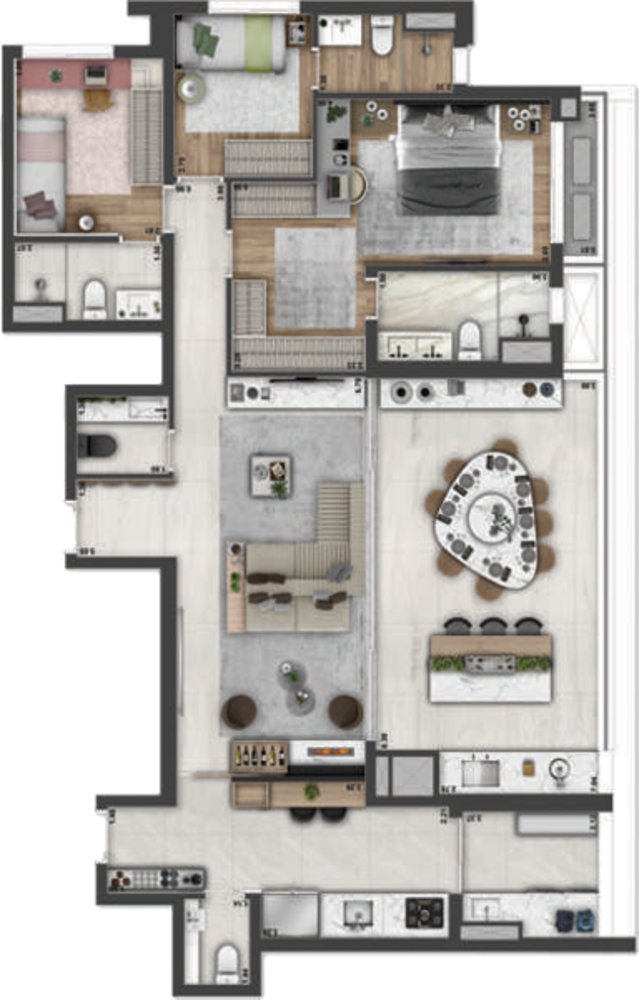 Apartamento, 4 quartos, 142 m² - Foto 8