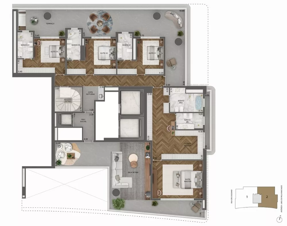 Apartamento, 4 quartos, 639 m² - Foto 29