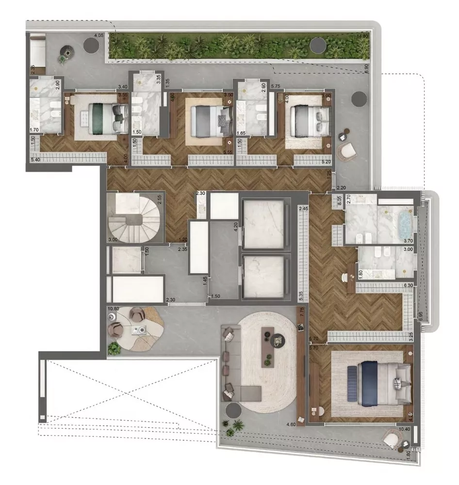 Apartamento, 4 quartos, 639 m² - Foto 30