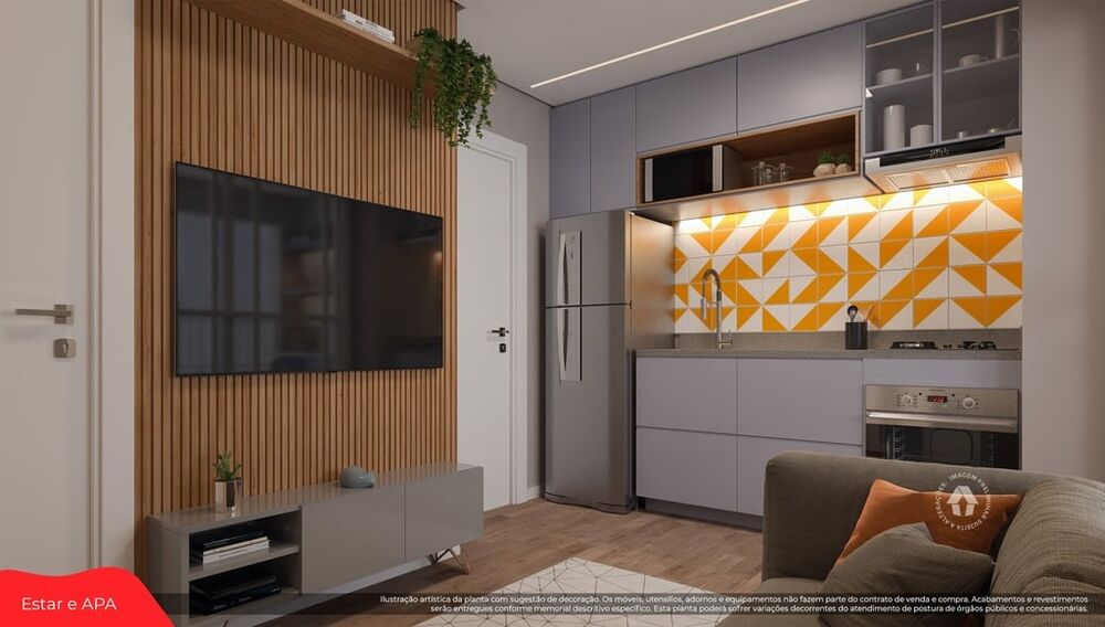 Cobertura, 1 quarto, 68 m² - Foto 1