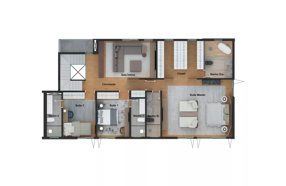 Casa de Condomínio, 4 quartos - Foto 19