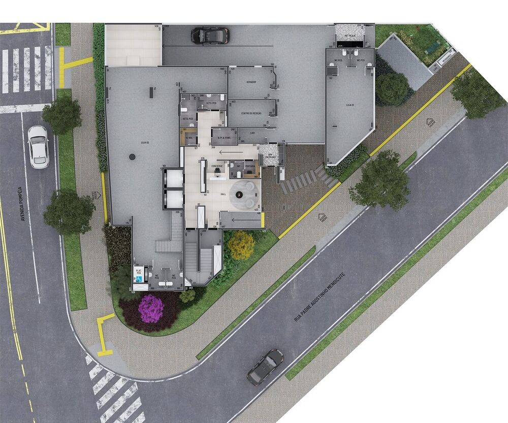 Apartamento à venda com 1 quarto, 66m² - Foto 2