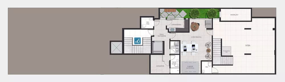 Cobertura, 2 quartos, 119 m² - Foto 1