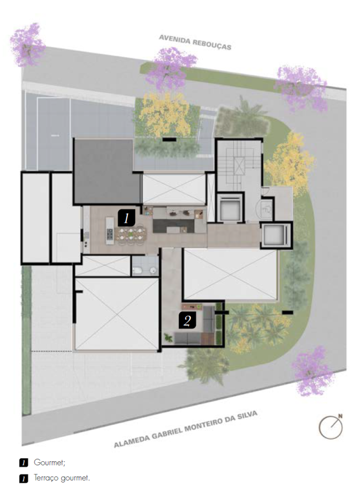 Apartamento à venda com 1 quarto, 41m² - Foto 7