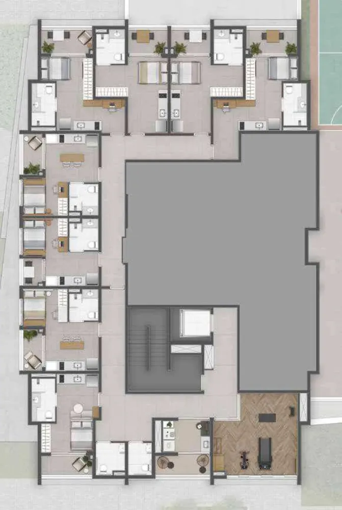 Apartamento, 1 quarto, 24 m² - Foto 3