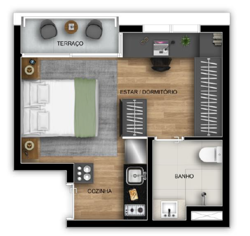 Apartamento, 3 quartos, 126 m² - Foto 1